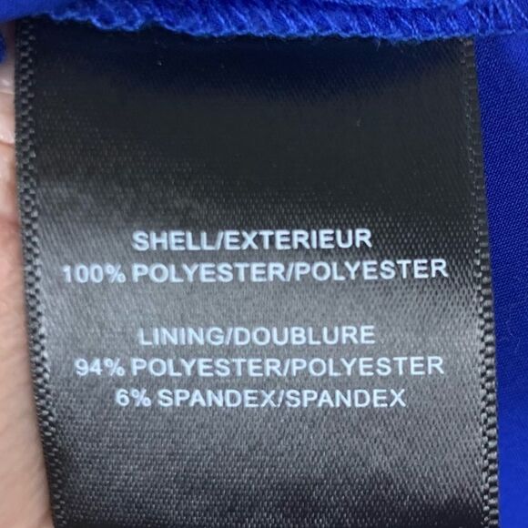 Badgley Mischka Popover Floral Ruffle Mini Dress 14 - Picture 12 of 15